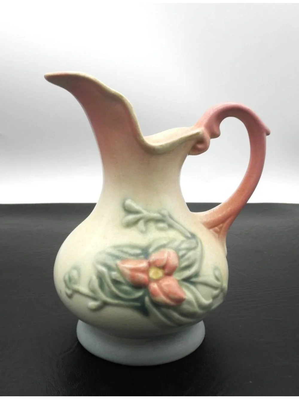 VTG Hull Art Pottery USA Ewer Pitcher Wildflower Series W-2-Miniature 5.5 Inches